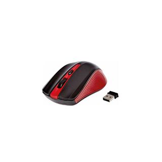 Mouse Inalámbrico Óptico De 3 Botones Color Rojo - Puntostore,hi-res