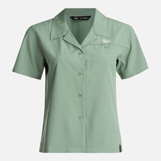 Camisa Mujer  Murallon Q- Dry Shirt Verde Claro Lippi,hi-res
