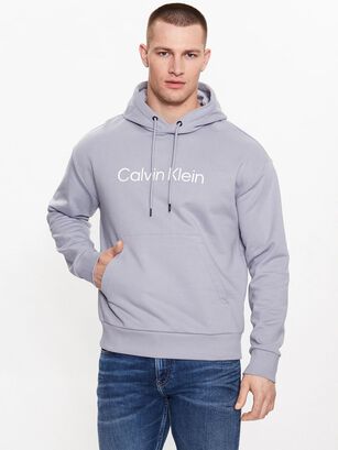 Polerón con Gorro Comfort  Gris Calvin Klein,hi-res