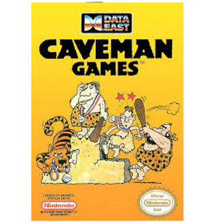 Nes Nintendo Orig. Clásicas Auténticas Caveman Games B39,hi-res