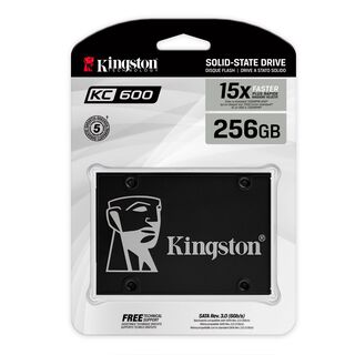 Disco SSD 256GB Kingston KC600 2.5" Encriptada SKC600/256G,hi-res