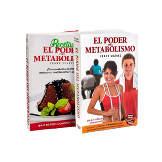 Set Libro El Poder del Metabolismo y Recetas El Poder Metabolismo,hi-res