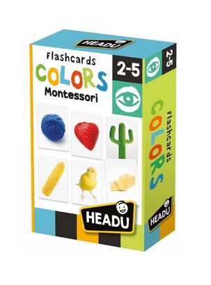 Headu Flashcards Colors Montessori Genial (C2442785),hi-res