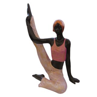 Mujer Yoga decorativa,hi-res