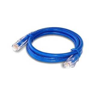 Cable De Red Cat6a 7,5 Metros Mc-3007 Azul - Crazygames,hi-res