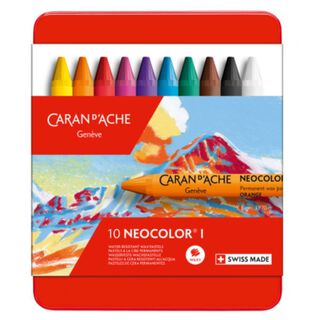 Pasteles Extra Finos Neopastel I Caran d Ache Set 10 Colores,hi-res