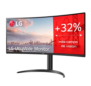 Monitor Gamer LG Curvo 34WP65C-B 34" WQHD 160Hz 1Ms,hi-res