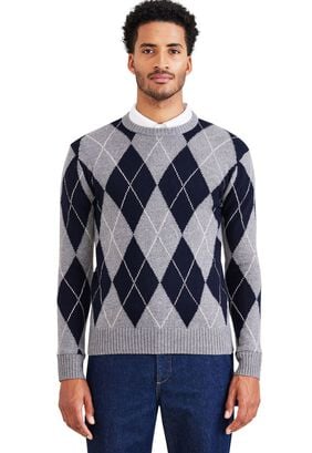 Sweater Hombre Crafted Crewneck Regular Fit Gris A6101-0005,hi-res