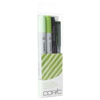 COPIC Ciao Doodle Packs: Green (4 Lápices),hi-res