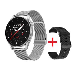 Smartwatch Reloj Inteligente Bluetooth 280 mAh 390x390 IP68 llamadas DT3 PRO - Silver,hi-res