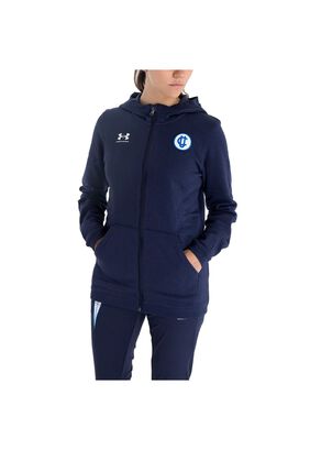 Polerón hoodie UC para mujer azul,hi-res