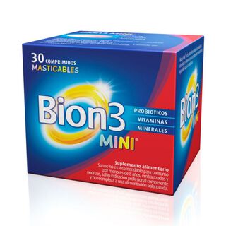 Bion 3 Mini 30 Comprimidos Masticables,hi-res