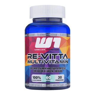Multivitaminico Re-vitta 60 capsulas - Winkler Nutrition,hi-res