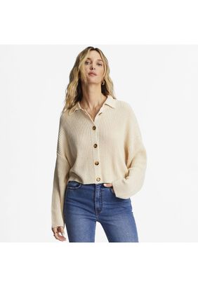 Sweater Mujer Stay Current Blanco,hi-res