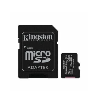 Tarjeta de Memoria Kingston Micro SDXC 128GB Clase 10 FullHD,hi-res