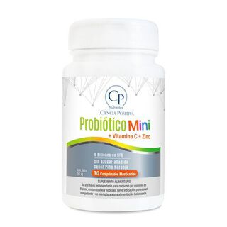 Probiótico Mini x30 comp. masticables, CP Nutrientes,hi-res