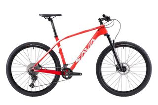 Bicicleta MTB Sava Deck 5.0 Carbono Glossy Red S,hi-res