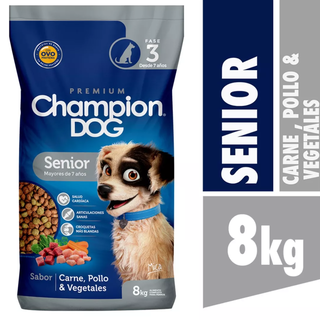 Champion Dog Senior Perro Sabor Carne/pollo/vegetales 8kg,hi-res