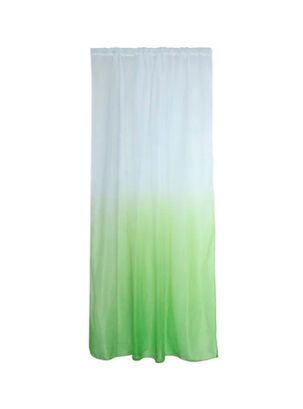 cortina visillo en degrade verde 140 x 230,hi-res