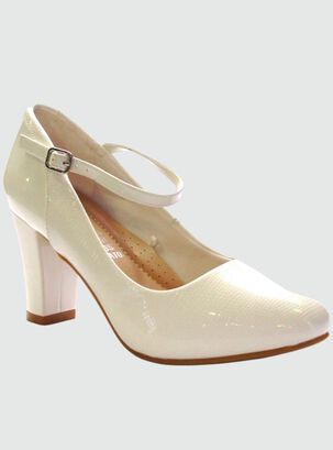 Zapato Chalada Mujer Cobna-2 Blanco Formal,hi-res