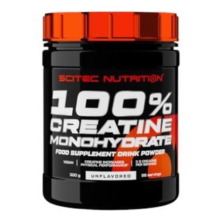 Creatina monohidrato 100 %  300gr 60sv sin sabor Scitec Nutrition,hi-res