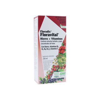 Floravital Hierro + Vitaminas 250 ml - Salus,hi-res