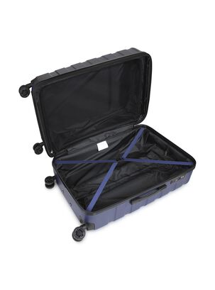 Set maletas Soho Azul S+M+L + Almohada Cojín Cervical Negro-Azul,hi-res