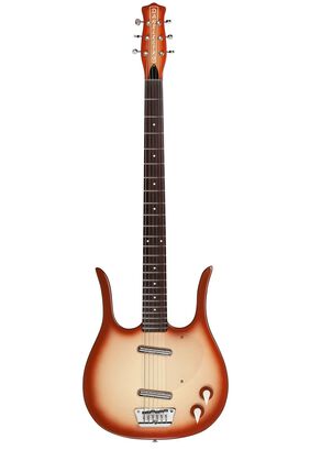 Guitarra eléctrica Danelectro Longhorn Baritone Copper burst,hi-res