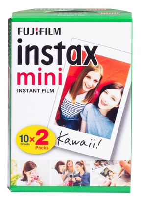 Pelicula Fujifilm Instax mini 2x20 ,hi-res