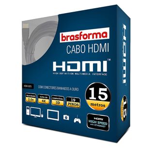 Cable HDMI  2.0.V  4K - 3D Ready - ARC - HDR - 15 mts,hi-res