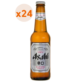 24X Cerveza Asahi Botellín 5,2° 330Cc,hi-res