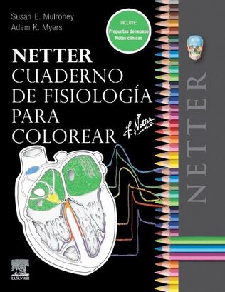 Libro Netter. Cuaderno De Fisiologia Para Colorear,hi-res