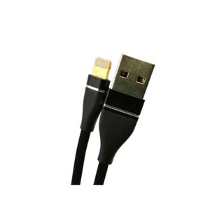 Cable USB a Lightning Carga Rapida 1mt Negro,hi-res