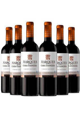 6 Vinos Marques De Casa Concha Cabernet Sauvignon,hi-res