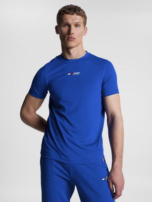 Polera Sport Essential - Training Azul Tommy Hilfiger,hi-res