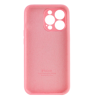 Carcasa silicona iphone 14 pro rosado oem,hi-res