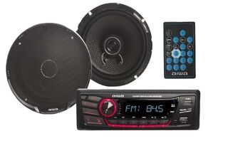 COMBO RADIO + PARLANTES 6.5" 2 VIAS ,hi-res