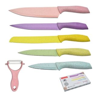 Set de cuchillos de colores,hi-res