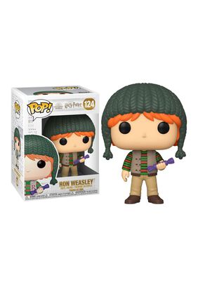 Funko Pop Harry Potter Holiday Ron Weasley 124,hi-res