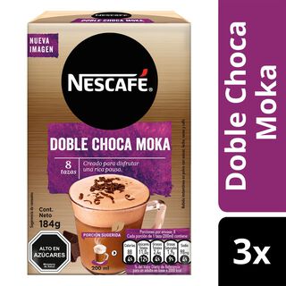 Café NESCAFÉ® Doble Choca Moka 8x23g X3 Cajas,hi-res