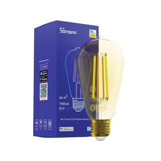 Ampolleta Edison Smart LED Filamento B02 F-ST64 Sonoff,hi-res