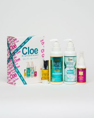 Cloe Pack Clear Shampoo,acond,termo Protector Y Aceite,hi-res