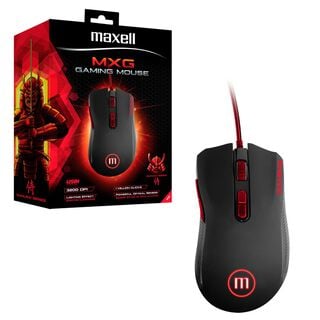 Mouse Gaming USB Optico Maxell CA-MOWR-MXG 3200dpi RGB 7 btn,hi-res