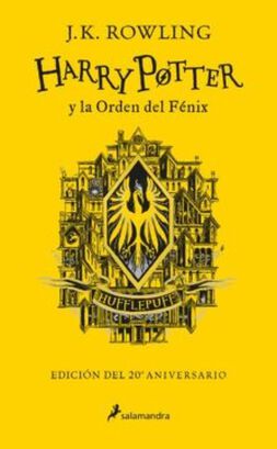 Libro HARRY POTTER Y LA ORDEN DEL FENIX. 20 ANIVERSARIO. HUFFLEPUFF,hi-res