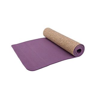 Pack de 2u Mat de yoga tpe + Corcho 6.0 mm – Diseño 307 Morado,hi-res