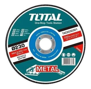 Pack 2 Disco Desbaste Para Metal Abrasivo 230mm X 6mm Total,hi-res