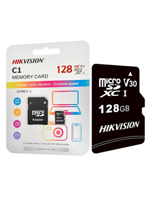 Memoria Micro SD 128Gb HIKVISION SHDC Clase 10 + Adaptador BG,hi-res