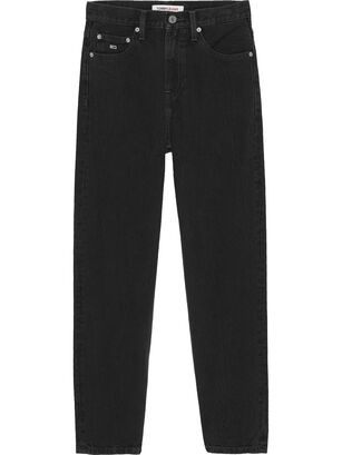 Jeans Izzie Slim Fit Con Logo Negro Tommy Hilfiger,hi-res