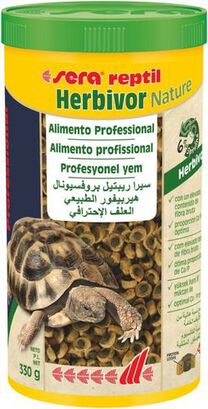 Alimento Reptiles, Sera Reptil Herbivor Nat 1000ml 330 Gr,hi-res