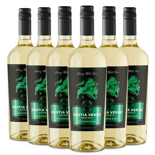 6 Vinos Bestia Verde Reserva Sauvignon Blanc,hi-res